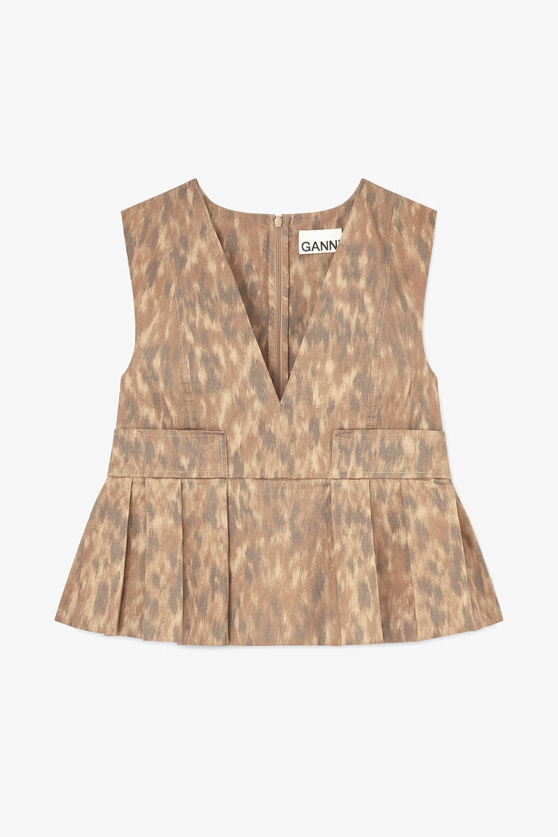 Top em Algodão Estampado