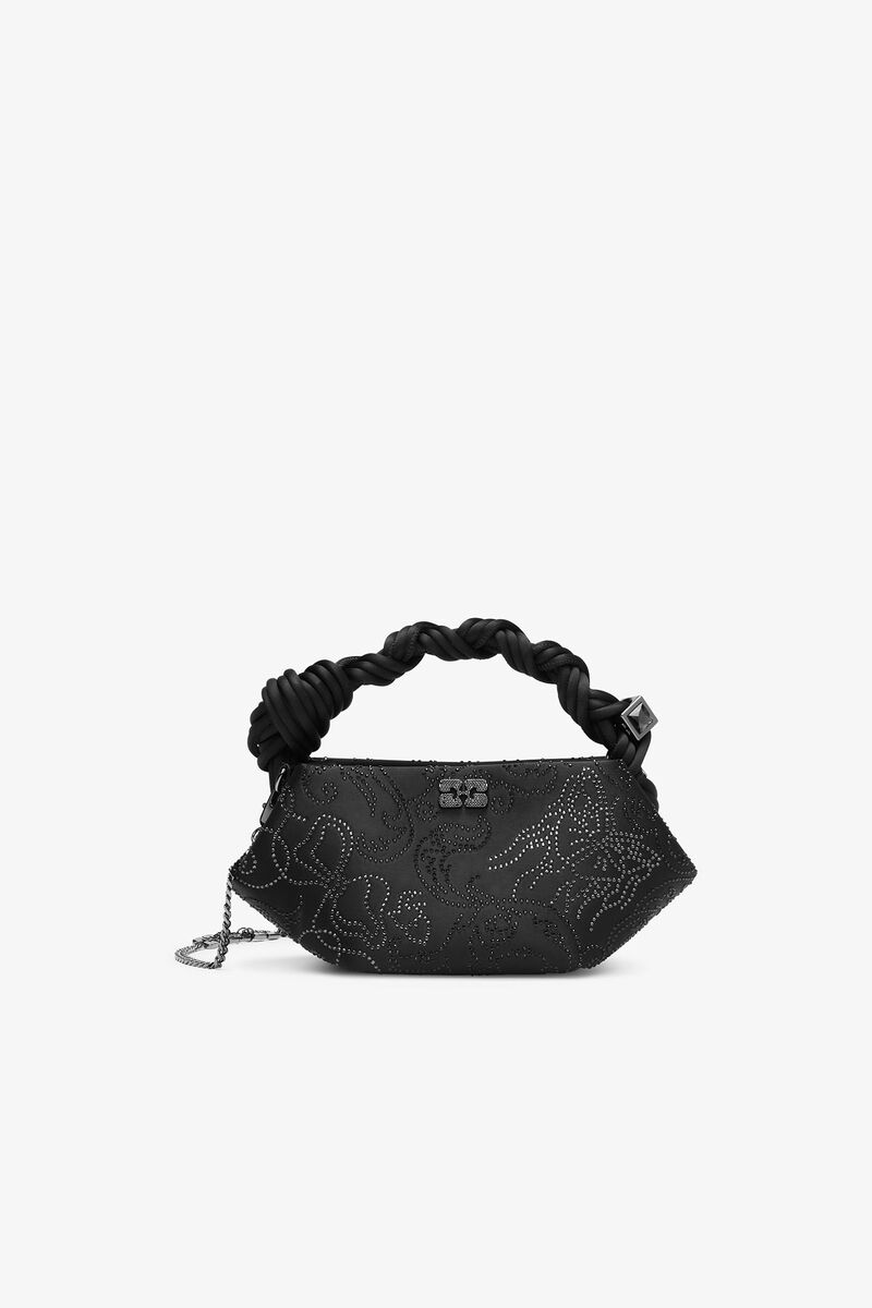 Bolsa Mini Black Rhinestone