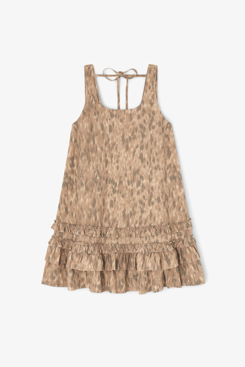 Vestido em Algodão Estampado