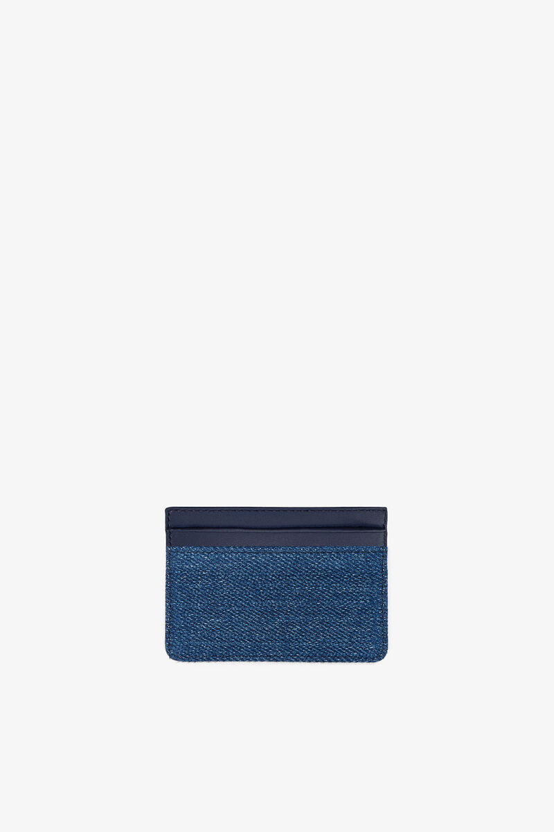 Porta-cartões Bou em Denim