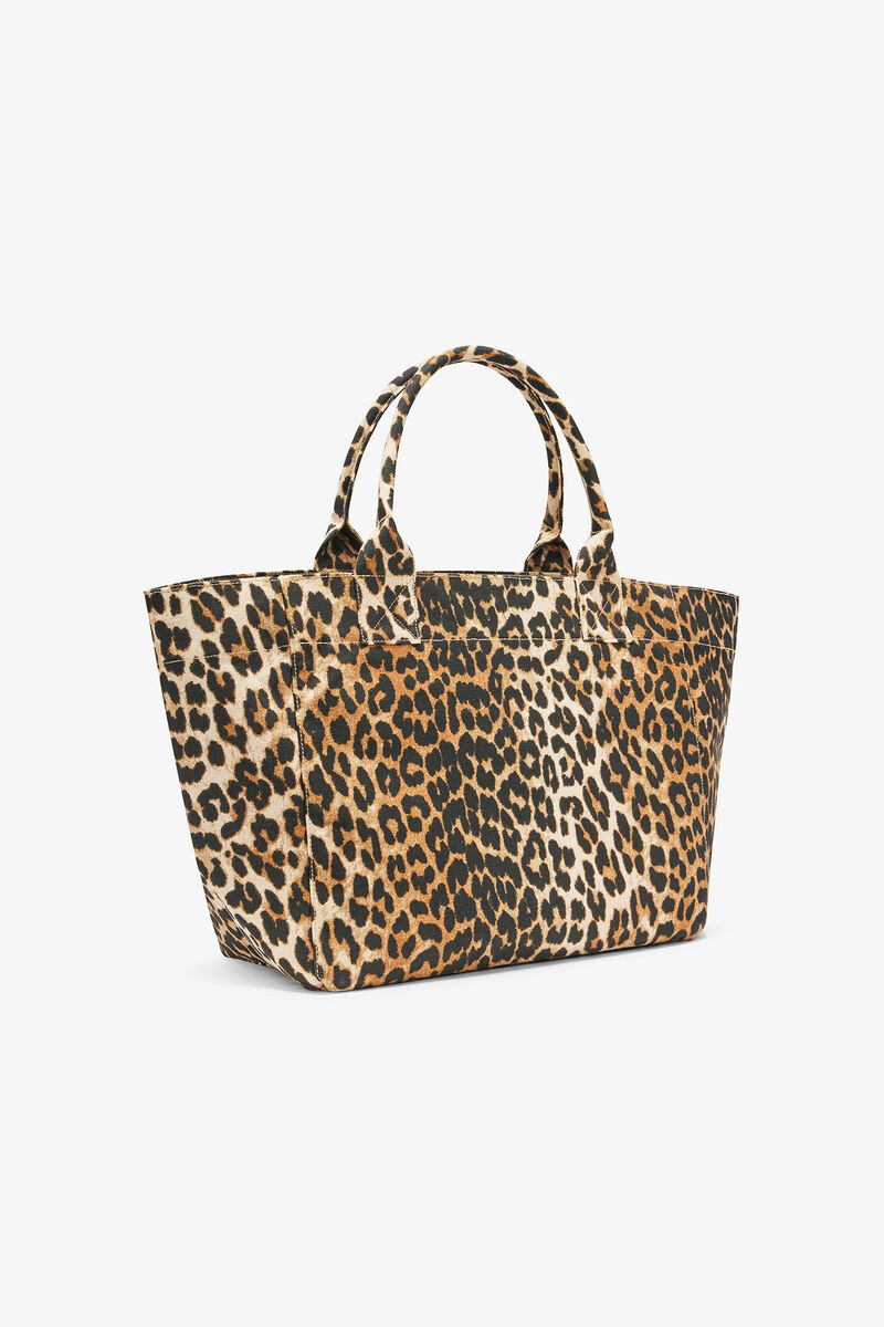 Bolsa de Mão Média Leopardo