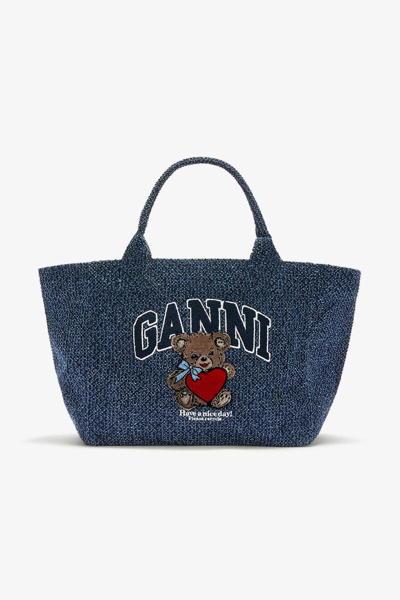 Bolsa Tote Denim Medium Bear