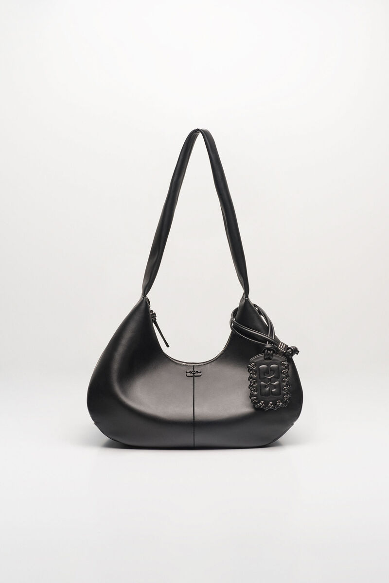 Bolsa Hobo Média Preta