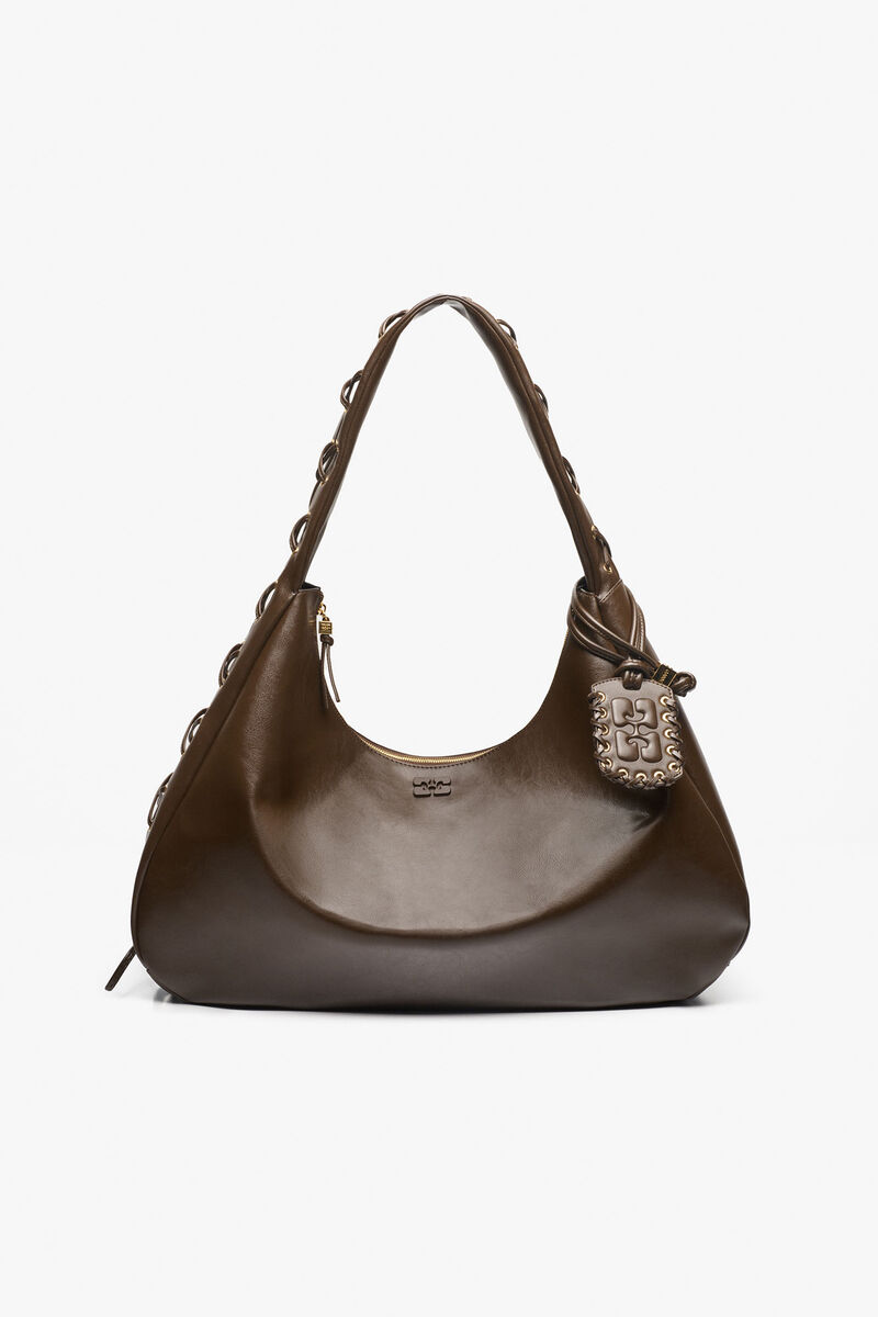 Bolsa Hobo Oleatex XXL Escuro-Oliva