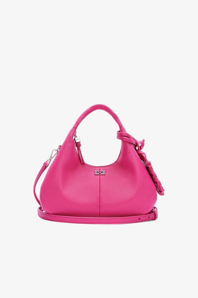 Mini Hobo Bag em Rosa