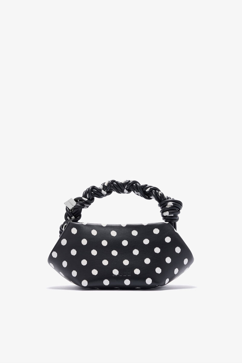 Bolsa Mini Bou com Estampa de Bolinhas