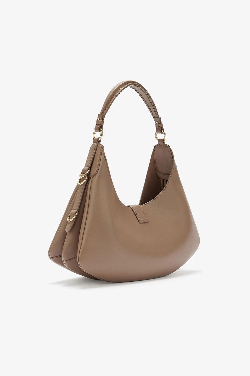 Pequena Bolsa Kat em Marrom