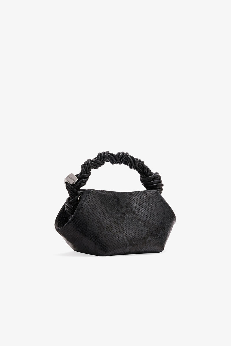 Mini Bou Bag Snake Preto