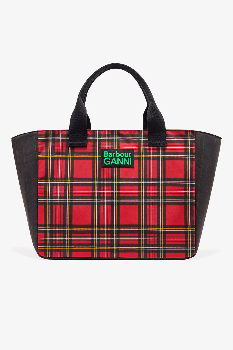 Bolsa Tote Tartan Vermelho