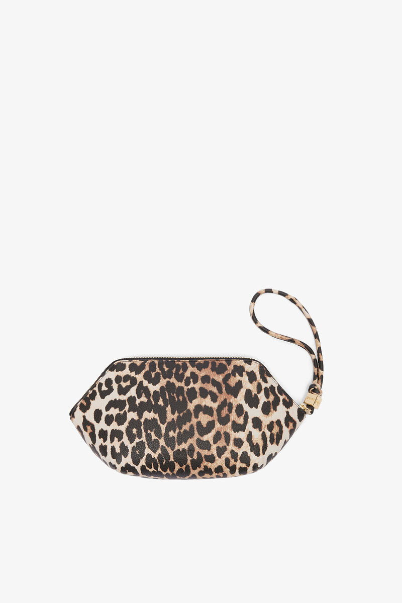 Bolsa de Maquiagem Bou em Gatinho Leopardo