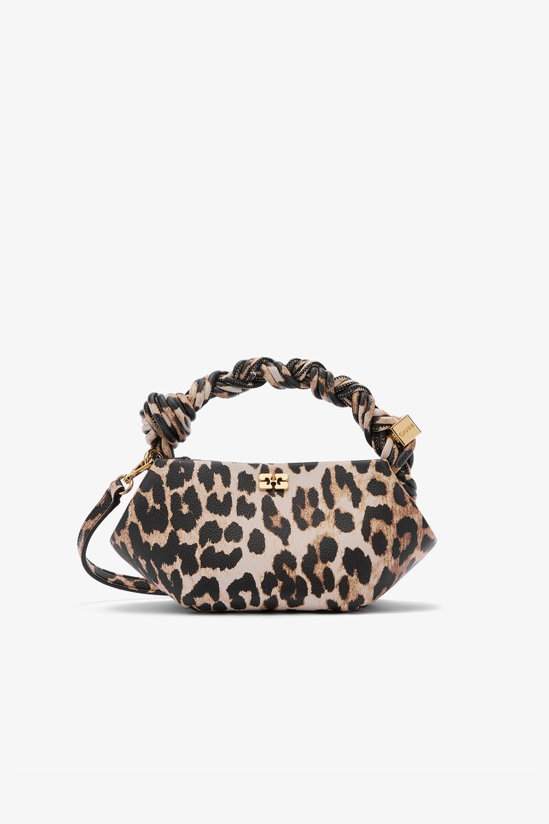 Bolsa Mini Bou com Estampa de Leopardo