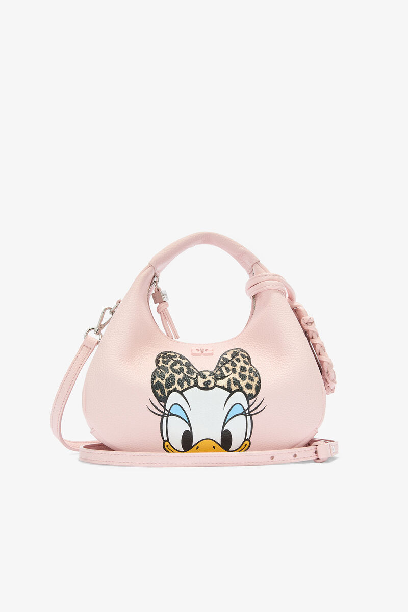 Bolsa Mini Hobo Daisy Duck em Rosa
