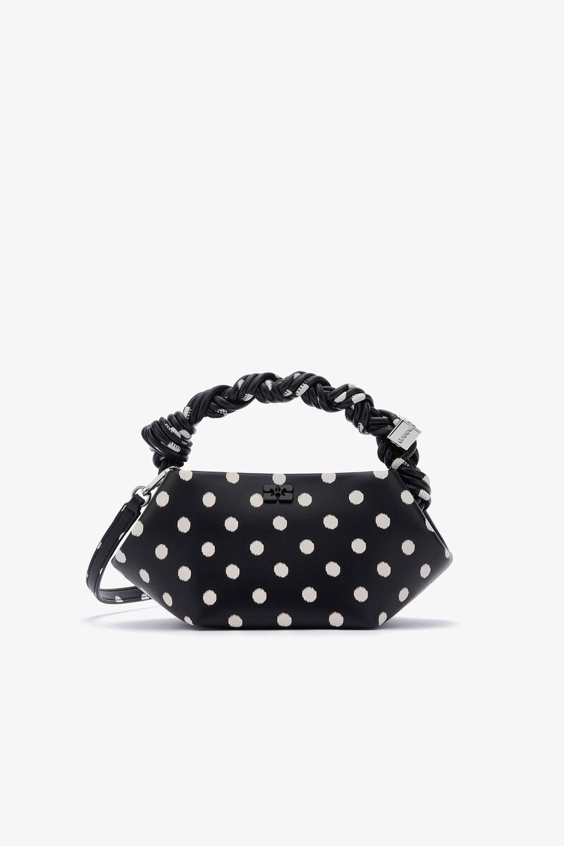 Bolsa Mini Bou com Estampa de Bolinhas
