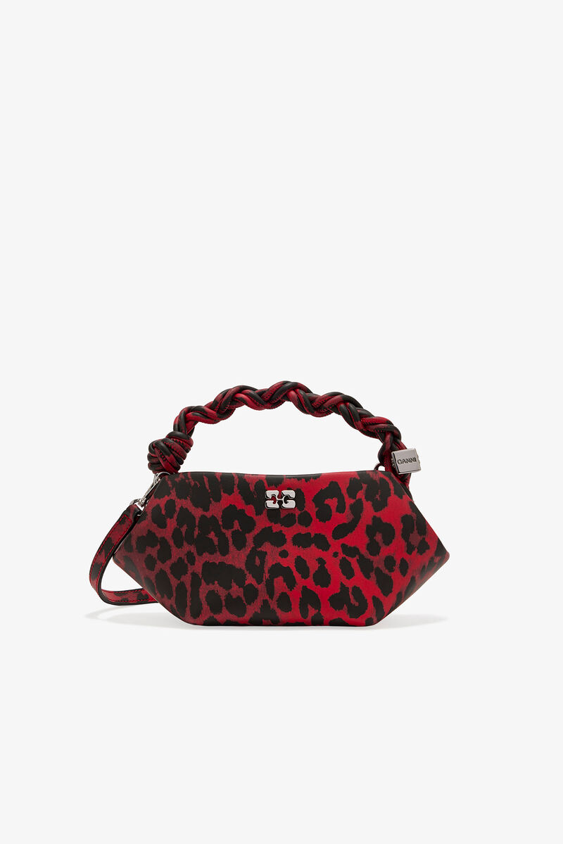 Bolsa Mini Bou Leopardo Vermelho