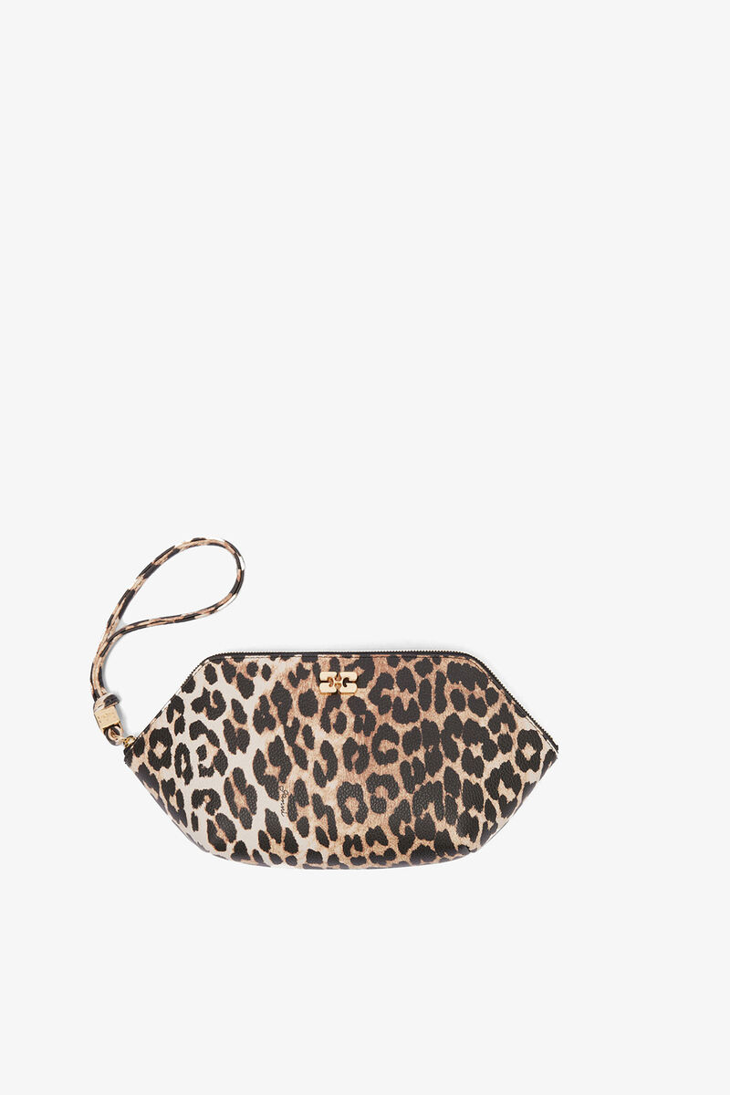 Bolsa de Maquiagem Bou em Gatinho Leopardo