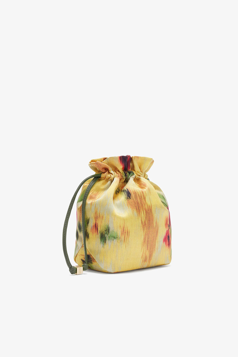 Bolsa em Tafetá Estampado