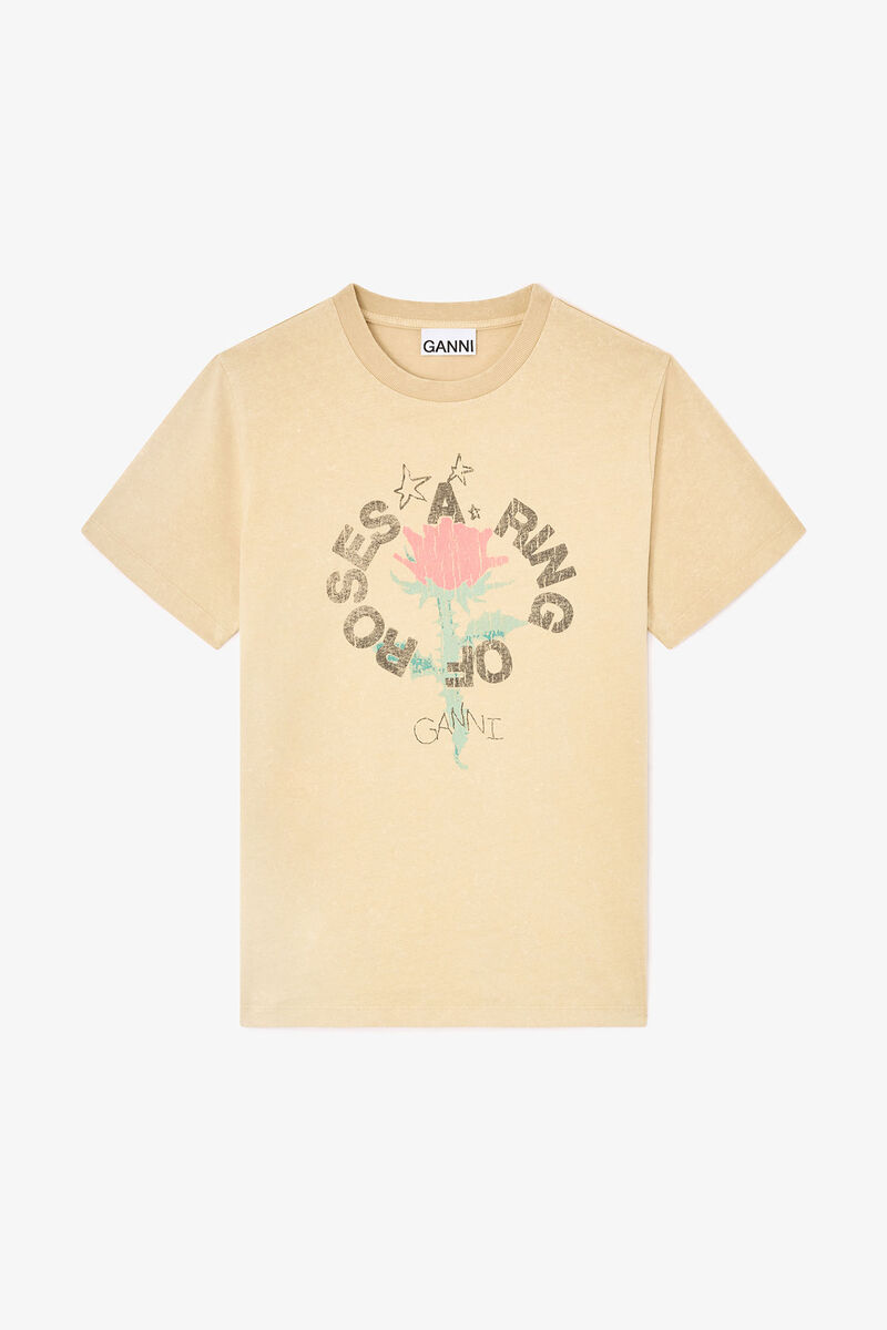 Camiseta com Rosa