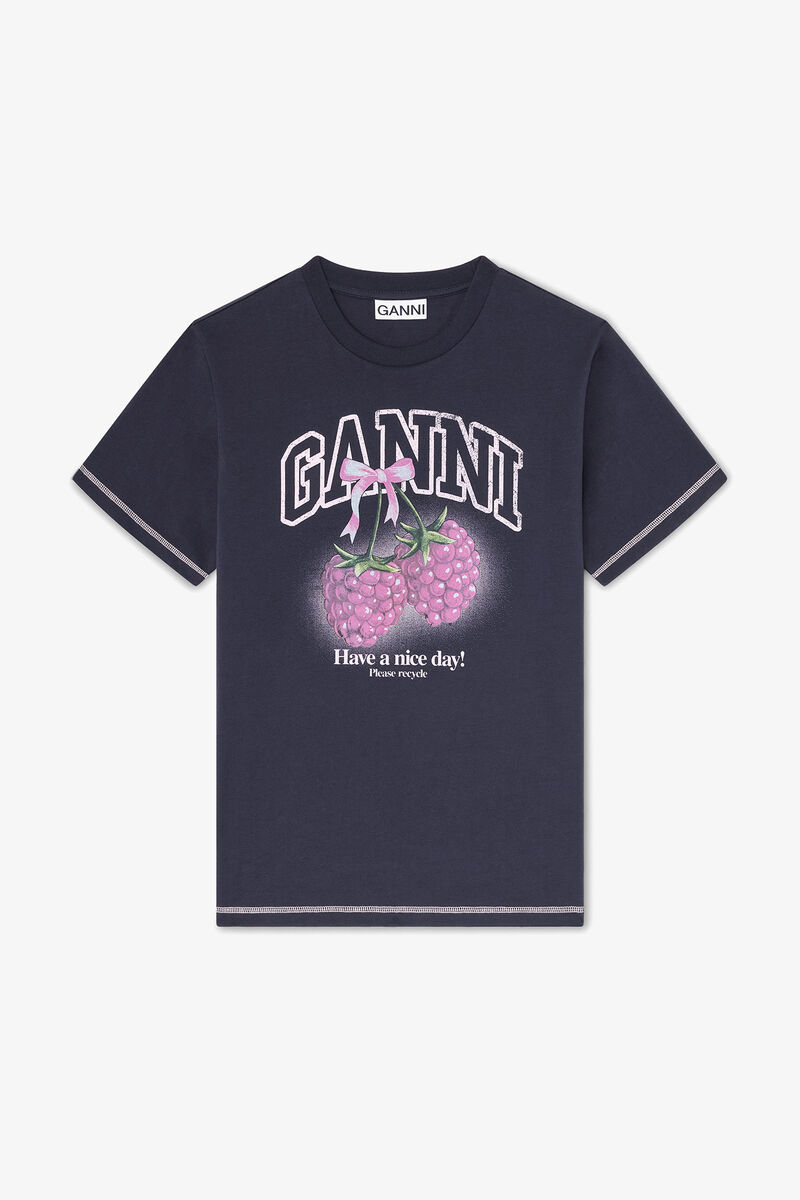 Camiseta com Framboesas