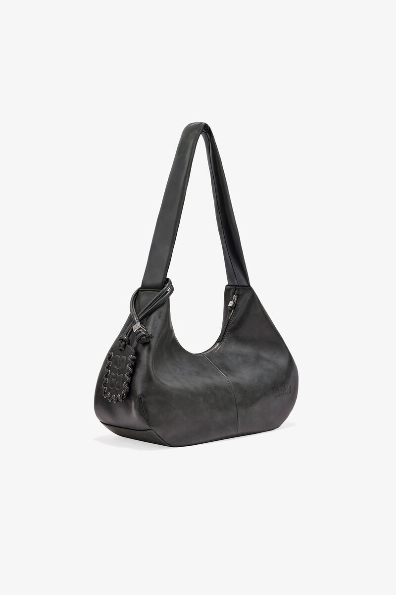 Bolsa Hobo Média Steal Grey