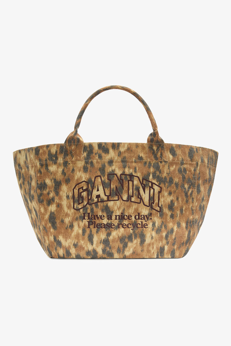 Tote XXL em Ikat Animal