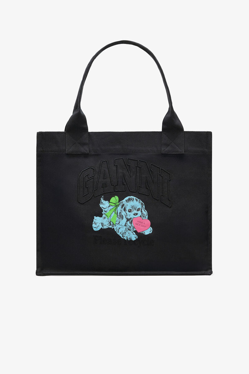 Bolsa de Mão Grande Black Puppy