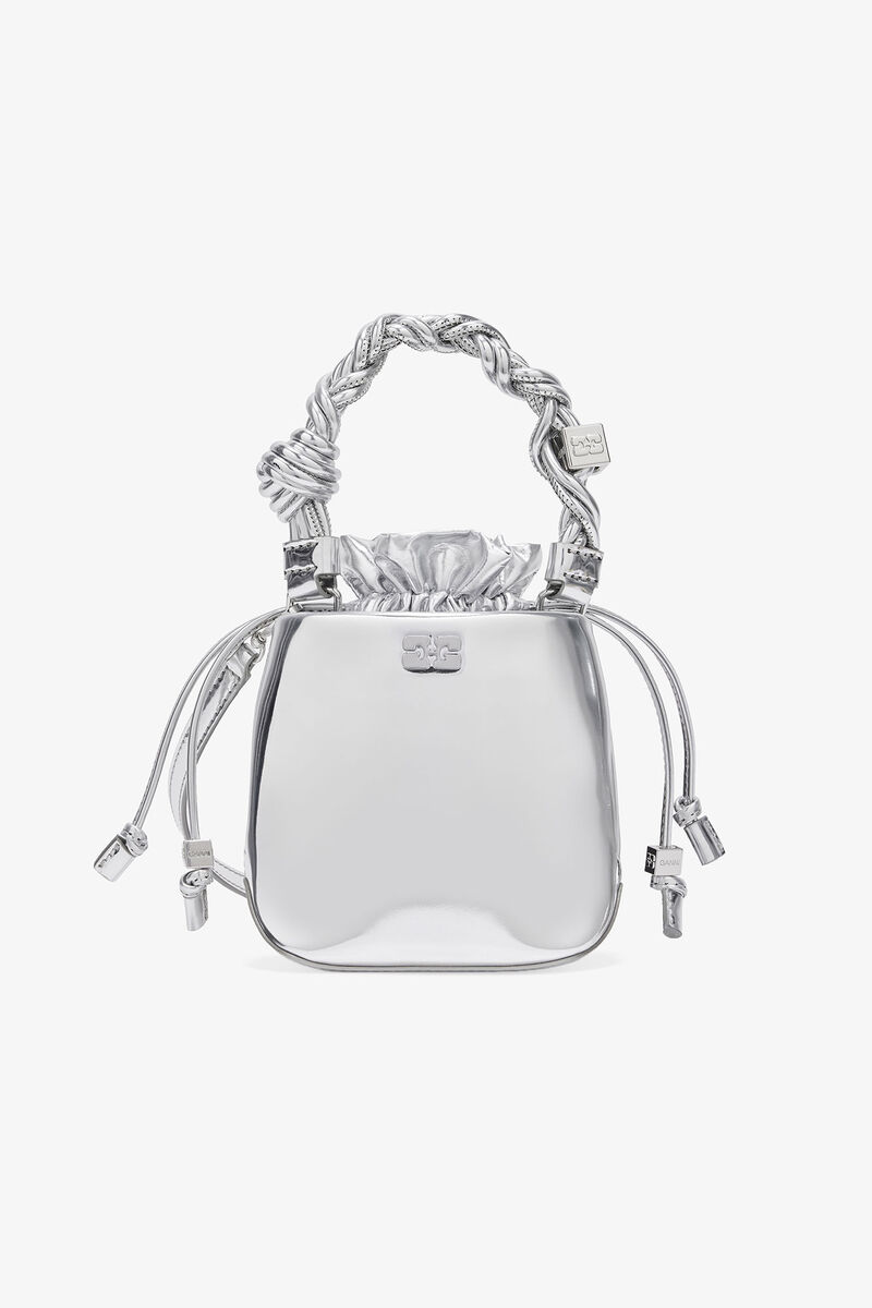 Bolsa de Mão Mini Bou Prateada