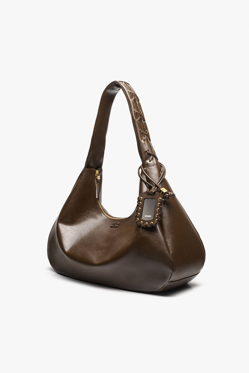 Bolsa Hobo Oleatex XXL Escuro-Oliva